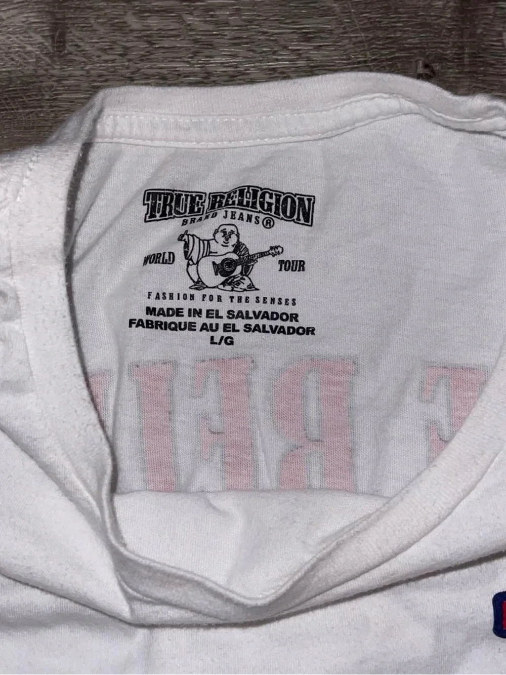 True Religion Cross Arch T-Shirt Size Large